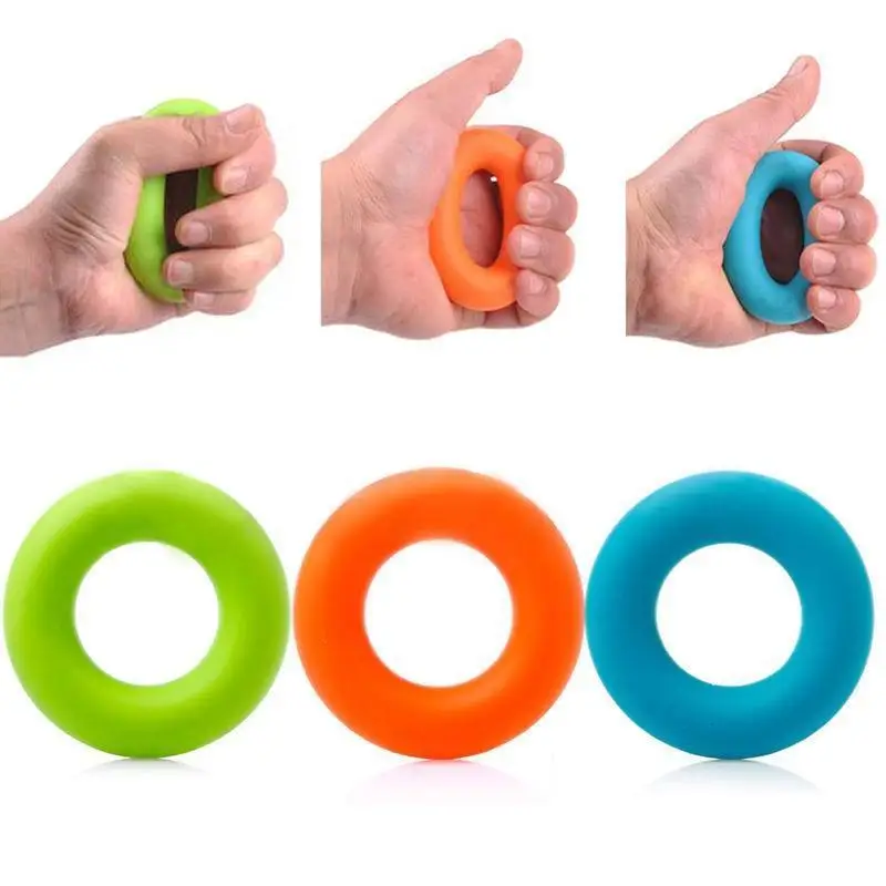 Sporting 1pc Silicone Strength Trainer Hand Grip Wrist Strength Trainer Finger E - £23.90 GBP