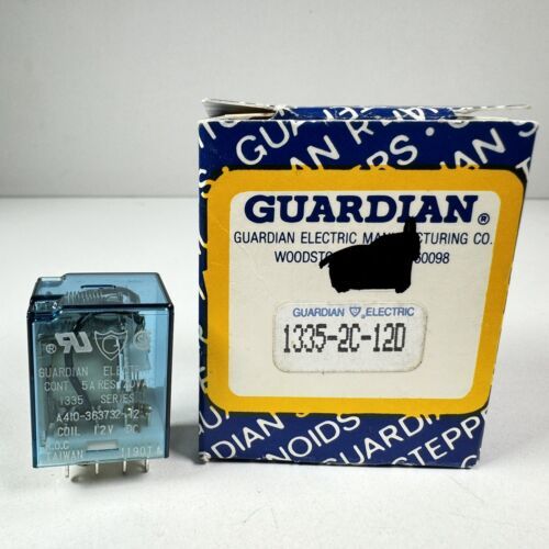 Guardian Electric Co 1335-2C-12D Relay 13352C12D New In Box - £11.66 GBP