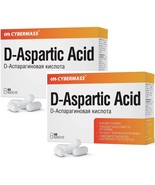2 PACK  CYBERMASS D-Aspartic Acid 60 capsules - $76.78 CAD