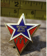 McDonalds Rookie of the Month Employee Collectible Pinback Pin Button - £8.68 GBP