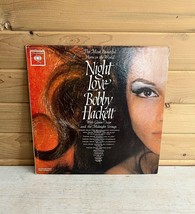 Bobby Hacket Night Love Vinyl Columbia Record LP 33 RPM 12&quot; - £7.98 GBP