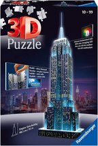 Ravensburger Empire State Building - Night Edition - 216 Piece 3D Jigsaw Puzzle - £48.47 GBP