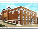Masoinic Temple Sioux City Iowa IA UNP WB Postcard V13 - $1.93
