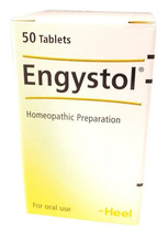 5 PACK OF  ENGYSTOL HEEL 50 Tabs Homeopathy  - $58.99