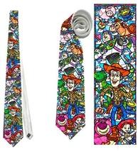 Necktie Toy Story Buzz Lightyear Woody Martians Mr Potato Cosplay Halloween  - $25.00