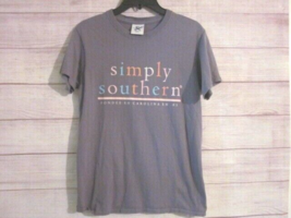 Simply Southern Women&#39;s Size Small T Shirt  Novelty Top South Carolina Cotton - £5.52 GBP