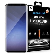 For Samsung S8 UV Tempered Glass Screen Protector Kit PREMIUM - £7.60 GBP