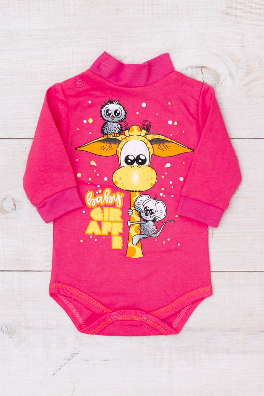 Bodysuit (infant girls), Winter,  Nosi svoe 9545-023-33-5 (koralovyj-zhy... - $11.58