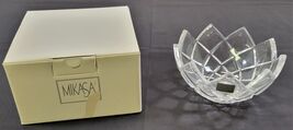 MM) Mikasa Crystal Crescendo 5-3/5&quot; Sawtooth Rim Bowl Germany SN073/715 - $359.73 MXN