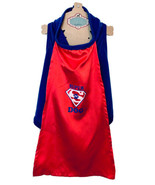 Pret &#39;A Paw By Jabara Red &amp; Blue Super Dog Caped Costume Size L 15-23lbs. - £14.31 GBP