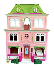 Loving Family Victorian Grand Mansion Dollhouse + Accessories Fisher Price 2000s - $84.85