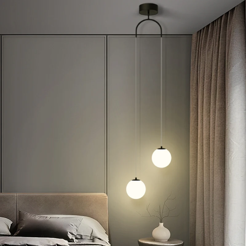 Nordic LED Pendant Light Hanging Lamps For Interior Lighting Living Bedside - $21.54+