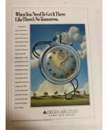 1994 Delta Airlines Vintage Print Ad pa7 - $7.91