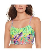 MSRP $20 Salt + Cove Swimwear Top Junior Tropical Punch Ruffle Size Medium - €8,57 EUR