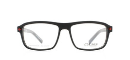 OGA MOREL Matte Black Eyeglasses 79520 NR040 58mm French Design - $97.02