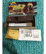 ATHEARN HO Scale Railroad Train Toy Kit 5037 50FT Auto Box Rock Island R... - £15.72 GBP