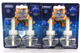 2 Packs Glade PlugIns 1.34 Oz Limited Edition Fall Night Long 2 Ct Scented Oil - £21.50 GBP