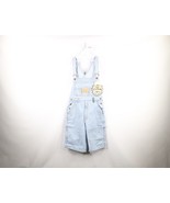 NOS Vintage 90s Streetwear Womens Size Medium Denim Jean Shortalls Overa... - $118.75