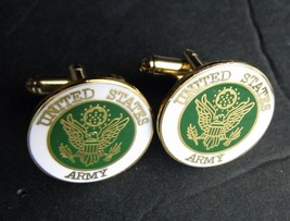 Army United States Usa Usar Cufflinks Cuff Links 7/8 Inch - £9.58 GBP