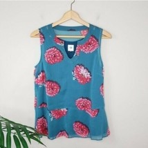 CAbi | #3445 Blushing Floral Tank Blouse, size small - £16.72 GBP