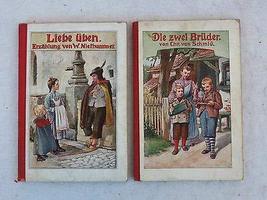 Lot Of 2 German Children&#39;s Books Liebe Uben &amp; Die Zwei Bruder Ernest Kaufmann [H - £115.75 GBP