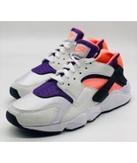 NEW Nike Air Huarache Bright Mango Black White DD1068-101 Men’s Size 9 - $2,228.21 MXN