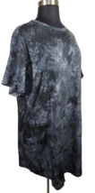 City Chic Women&#39;s Black Gray Tie Dye Dress, Pockets, Plus Size 24 - £23.62 GBP