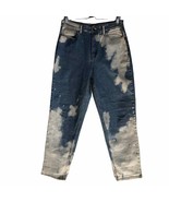 Fashion Nova 13” high rise bleached boyfriend jeans - £26.46 GBP
