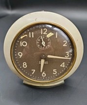 Antique 1920s Alarm Clock Baby Ben Westclox Brown WORKS! - $469.08 MXN