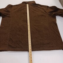 Duluth Trading Co RN#106803 Men's Brown Fleece Full Zip Jacket Pockets Size 2XL image 7