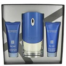 Givenchy Blue Label Cologne 3.3 Oz Eau De Toilette Spray 3 Pcs Gift Set image 6