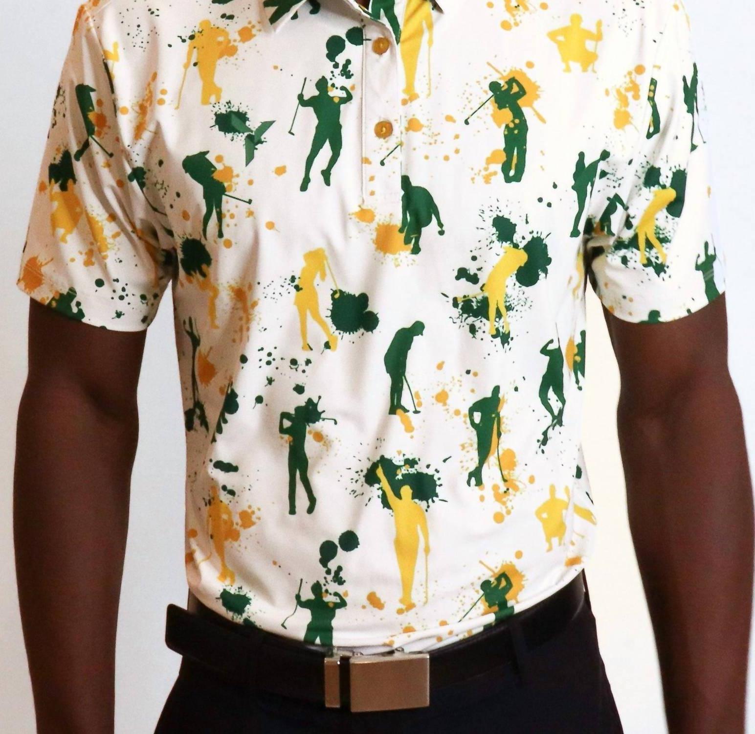 Yatta Golf People&#39;s Party Polo Limited Edition Multi - $32.00