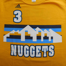 Youth T Shirt NBA Denver Nuggets # 3 Ty Lawson 2010-2015 Adidas Size XL - $10.00