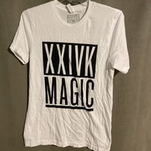 Bruno Mars XXIVK 24K Magic Tour Double Sided size M Medium T Shirt Hip H... - £12.25 GBP