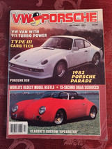 Rare VW PORSCHE Magazine September 1982 938 Custom Speedster - £11.41 GBP