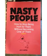 Book NASTY PEOPLE by Jay Carter paperback/self-help - £15.73 GBP
