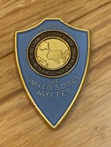 NEW Vintage United States Jaycees Member Plate KG JD - $225.80 MXN