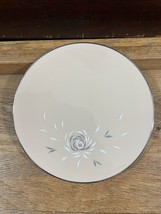 Flintridge China Bread Butter Plate Daybreak Tan Grey White Platinum Edg... - £7.77 GBP