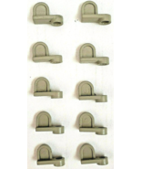 1/16&quot; Sunscreen Clips ALMOND PACK OF 10 Window Screen Metal Diecast Die ... - $9.92