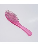 Vintage Estee Lauder HOT PINK Nylon Ball Tipped Hair Brush 7.5” Purse Size - $330.09 MXN