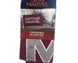 Jay Franco Captain Marvel Reversible Pillowcase 20&quot;x30&quot; With package - $9.31