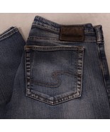 Silver Jeans Anniversary Frisco 33x32 Straight Leg Button Fly Medium Was... - £26.03 GBP