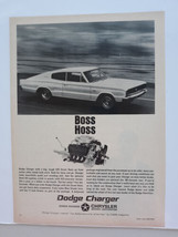 Chrysler Motors 1966 Dodge Charger 426 Street Hemi Engine Vtg Magazine P... - $13.80 CAD