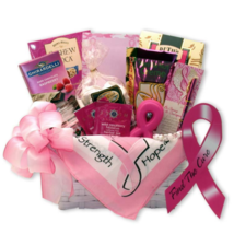 Find A Cure Breast Cancer Gift Basket - Spa Baskets for Women Gift - Cancer Gift - £61.01 GBP