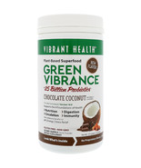 Vibrant Health Green Vibrance Chocolate Coconut Drink Powder, 13.23 Ounc... - $79.84 CAD