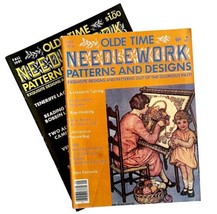 Olde Time Needlework Lot Of 2 Vintage Craft Magazines 1978 1981 DWMM - $19.99