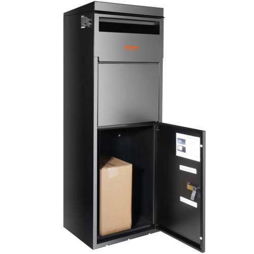 Package Delivery Boxes for Outside 13.9"x11.6"x42", Galvanized Steel Delivery Bo