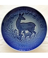 B G Deer &amp; Fawns Bing &amp; Grondahl Mothers Day Plate 9375 Denmark 1975 - £9.84 GBP