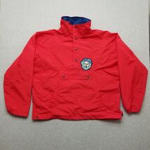 Sierra Experience Jacket Mens XL Red Pockets Nylon Windbreaker - $18.76
