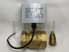 U.S. Solid 2&quot; Brass Electric Solenoid Valve 12V DC Normally Closed Water... - $74.25